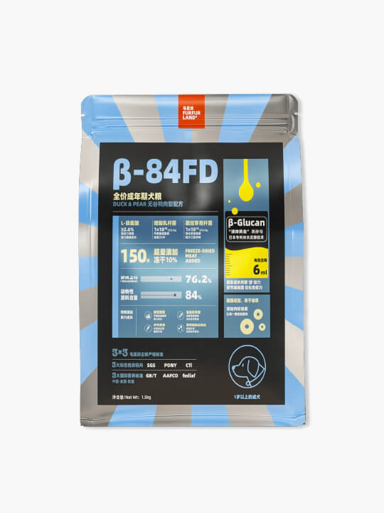 毛星球F1 犬用冻干鲜肉膨化双拼粮 - 成犬