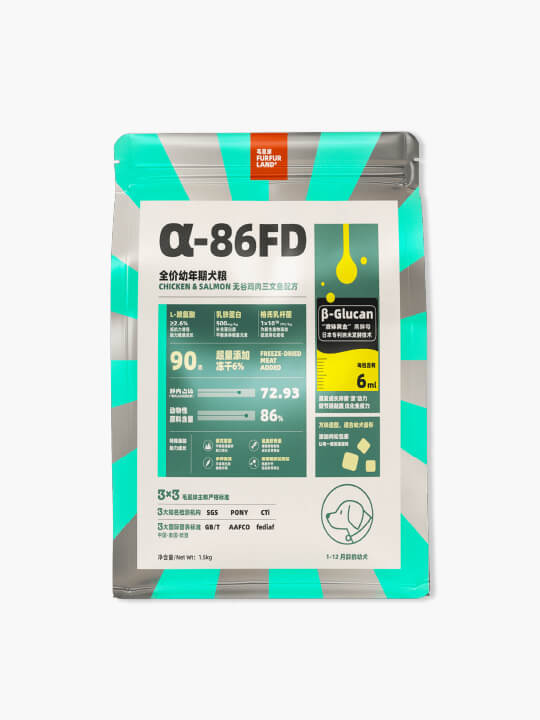 毛星球F1 犬用冻干鲜肉膨化双拼粮 - 幼犬