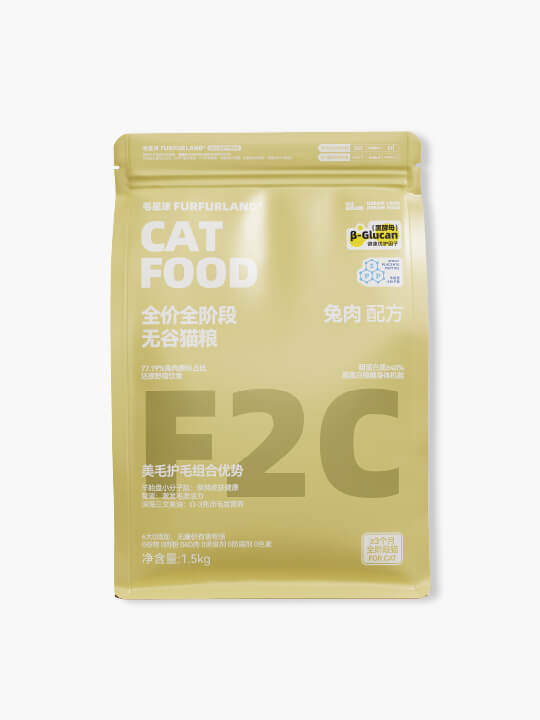 毛星球F2 猫用鲜肉膨化粮 - 兔肉配方